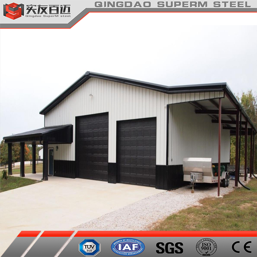 Prefab Modular Barndominium Tiny Homes Cheap Metal Self Storage Warehouse Shed Agricultrue Building Prefabricated Steel Structure House