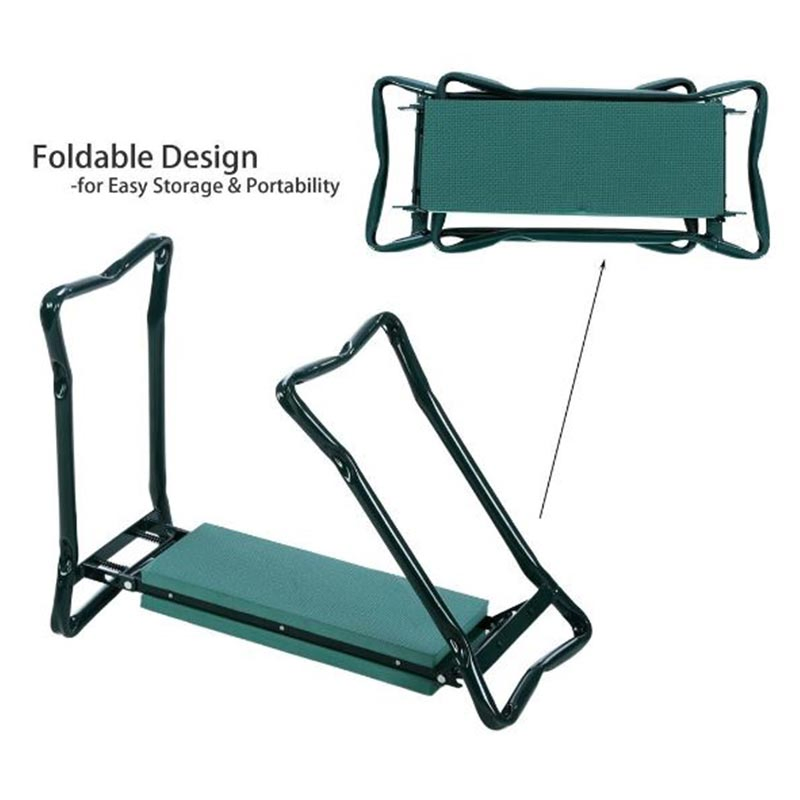 Foldable Garden Kneeling Pad Chair Bench Seat Stool Garden Kneeler