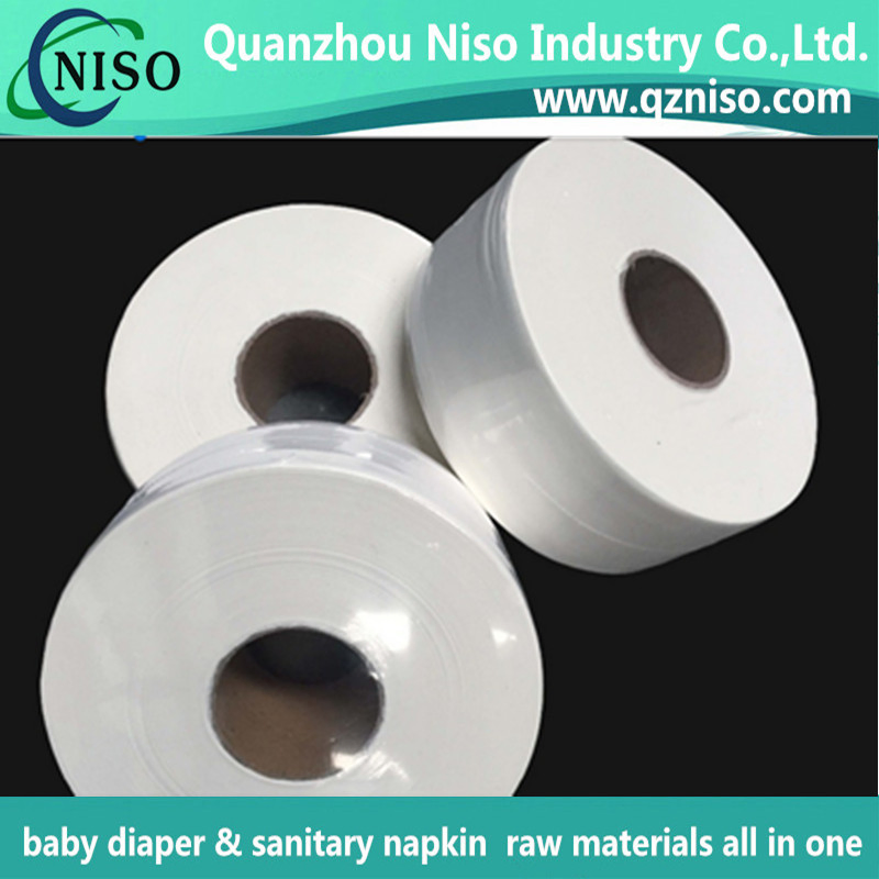Natural Jumbo Roll Tissue Paper for Diaper with SGS (JR-014)