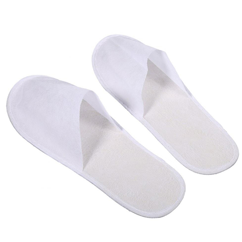 New Design Open Toe Pedicure Slipper Disposable Hotel Slippers