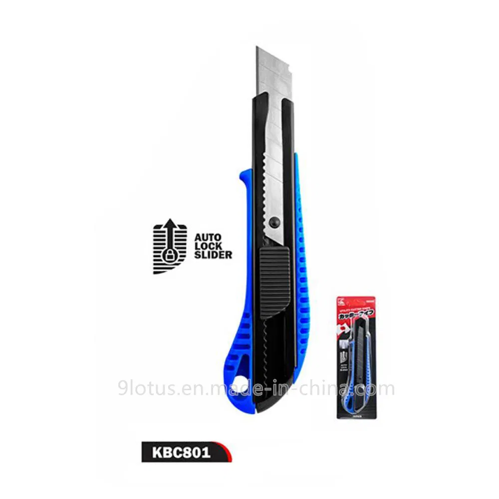 High Quality Steel Utility Knife Office Safety Utility Knife Blade Stationery