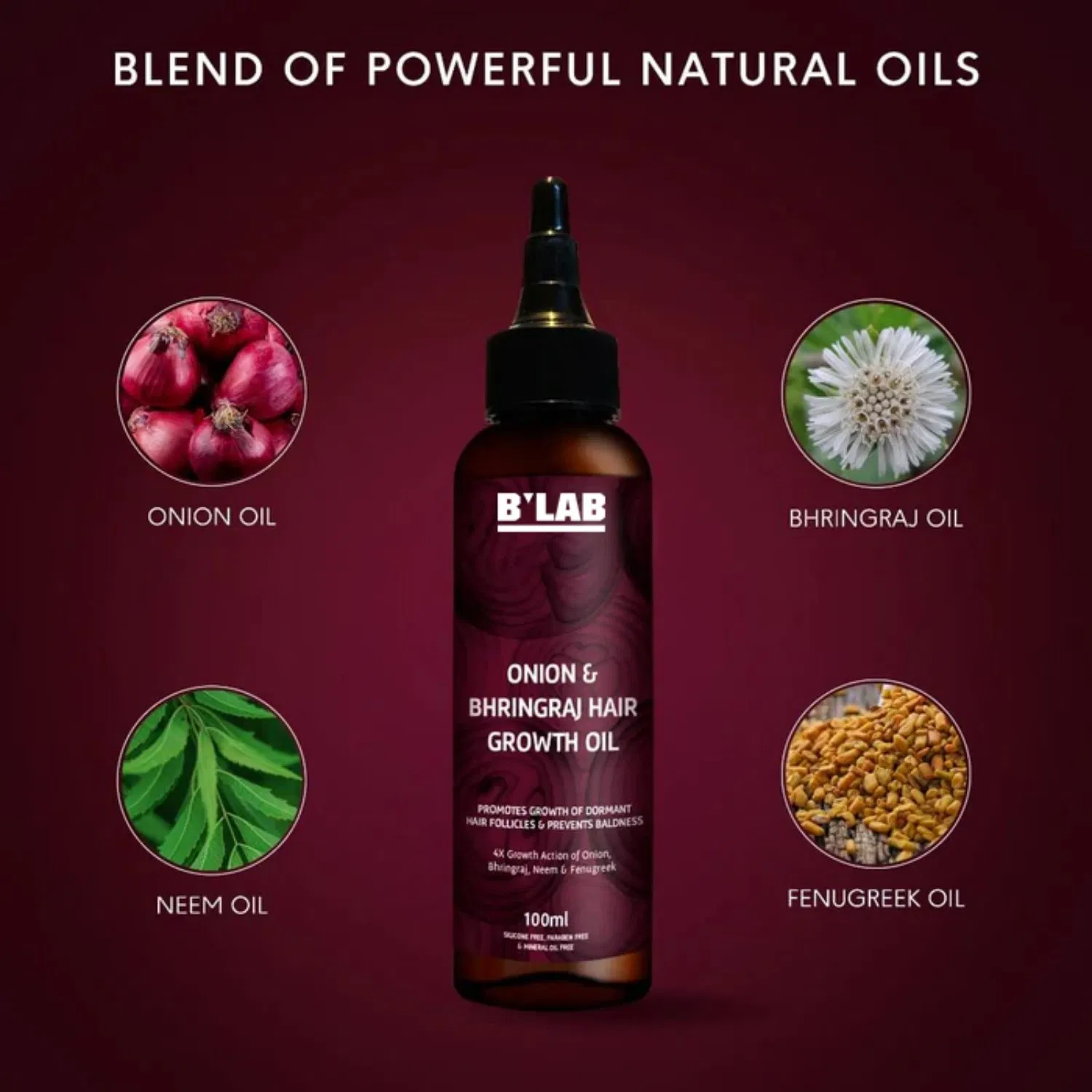 Wholesale Hair Products Essential Oil Onion Oils for Hair Growth