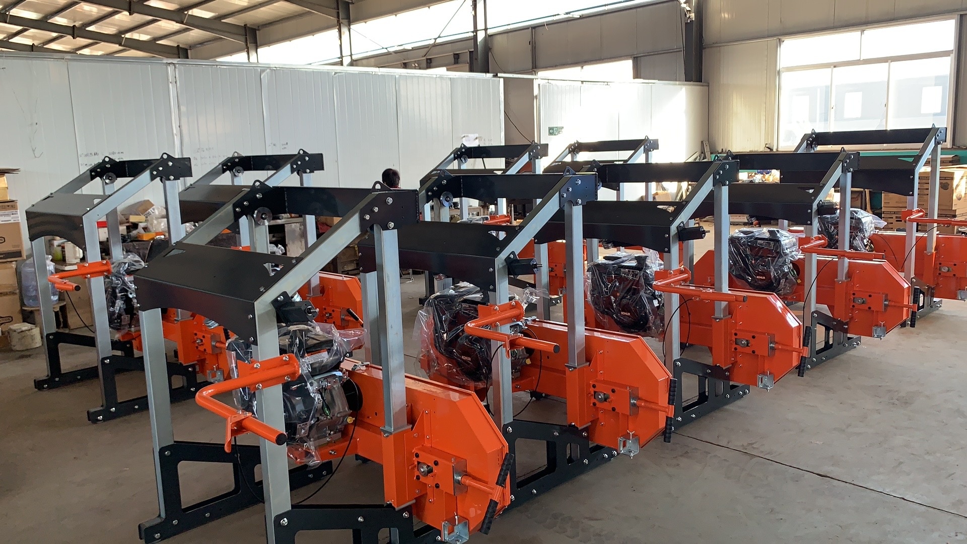 Пилорама ленточная бензиновая