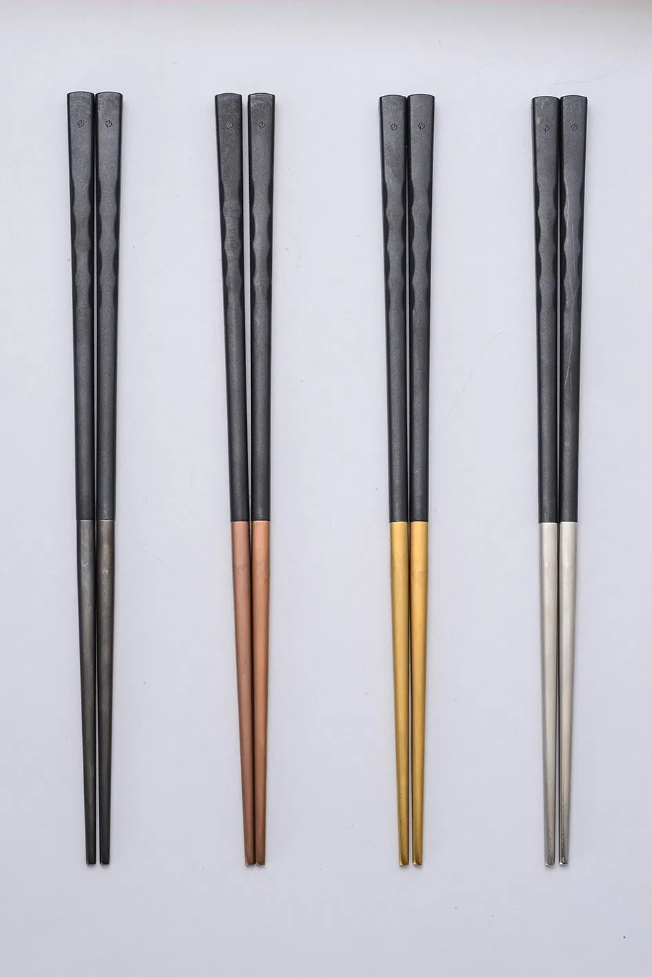 Reusable Melamine Splicing Stainless Steel Chopsticks 9.5 Inch Japanese Korean Chopstick