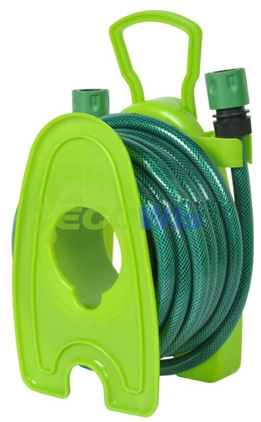 Wall Mounted Garden Hose Reel with Holder Set