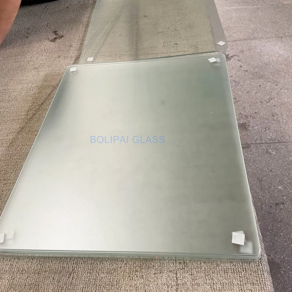 Frosted Acid Etching Tempered Glass Special Surface Glass for Mouse Pad