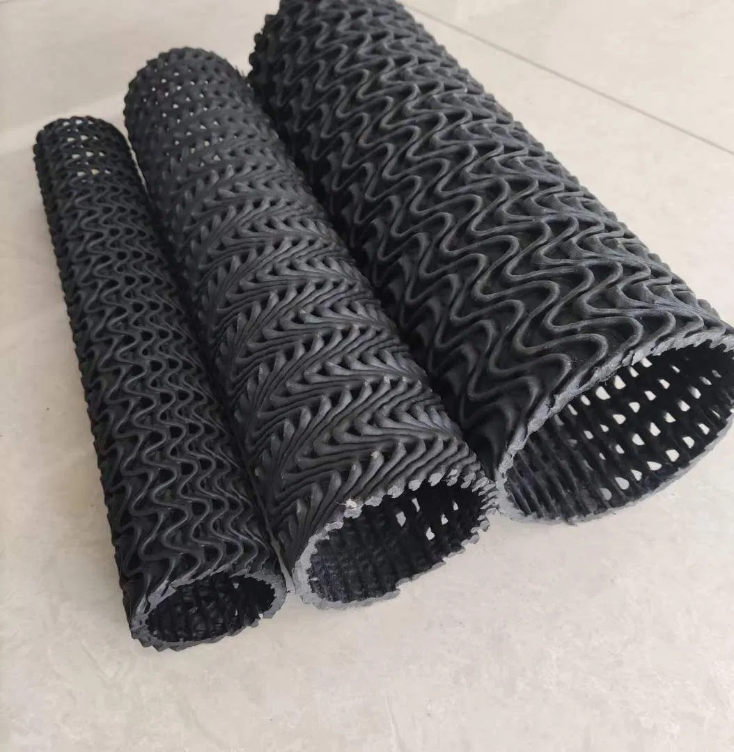 High-Performance Curved Mesh Pipe for Highway and Railway Foundations