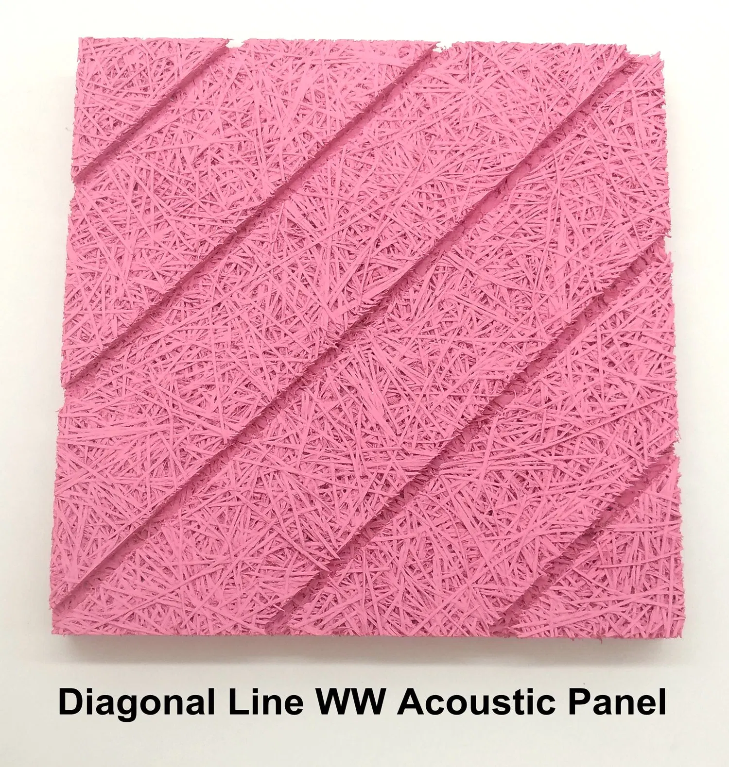 E0 Bulidng Material Home Decor Wood Wool Acoustic Panel Sound Absorption