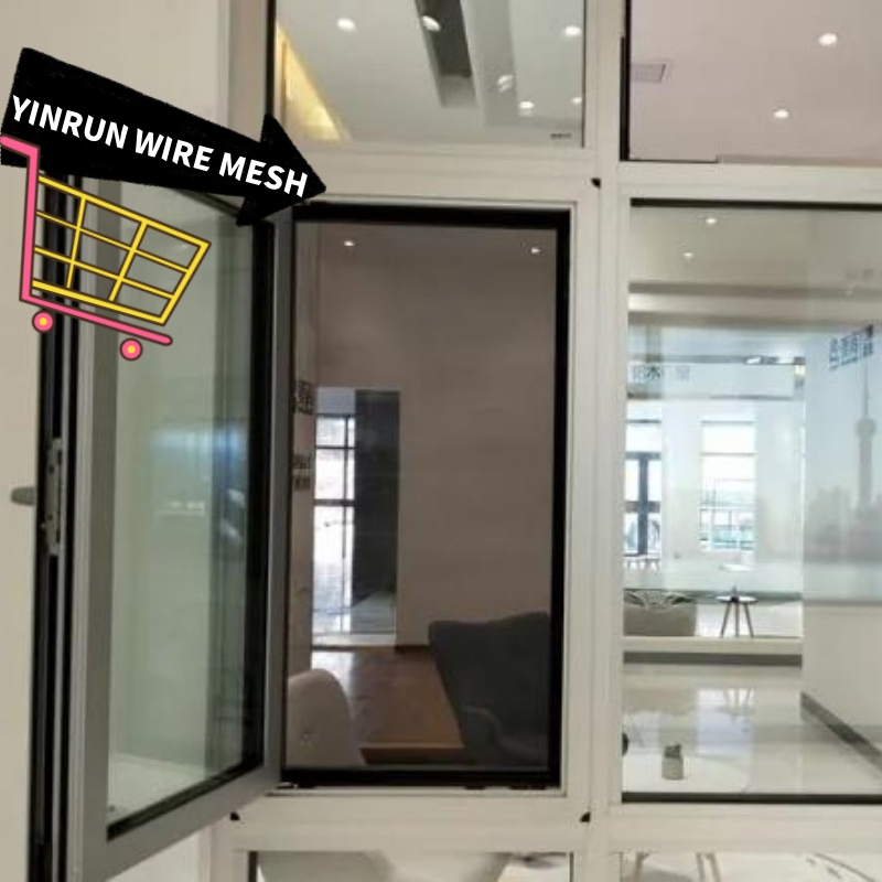 Grey Mosquito Security Window Net - Durable and Stylish Protection