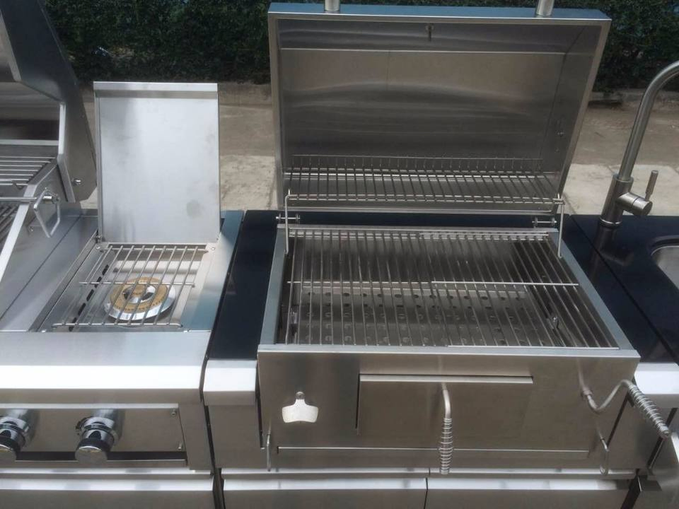 Modular Outdoor Cooker BBQ Grills Kitchen Cabinets