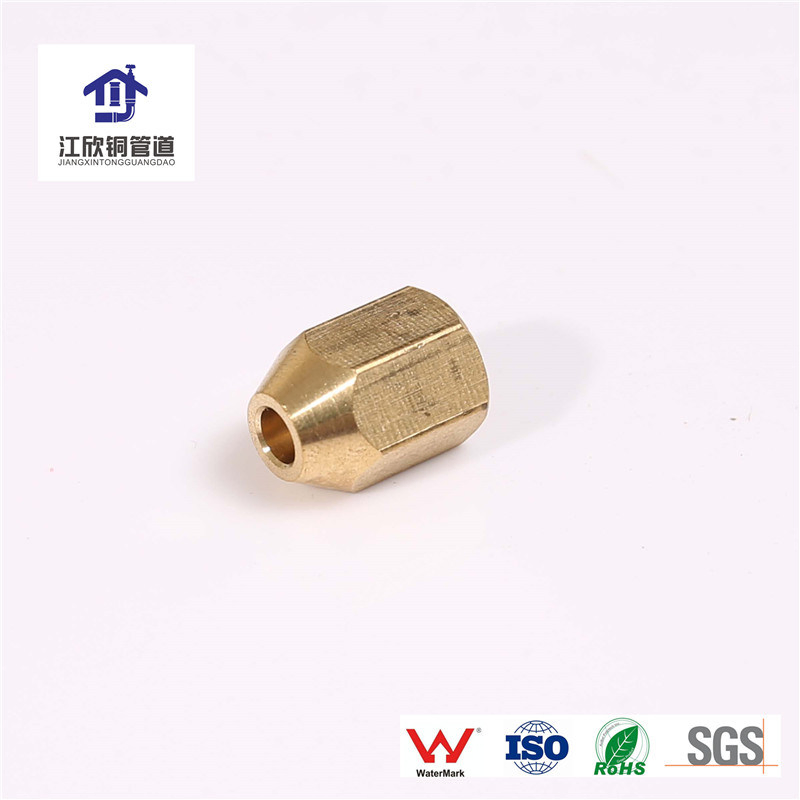 Manufacturer Brass Nut / Copper End Cap for Refrigeration Pipe Fittings