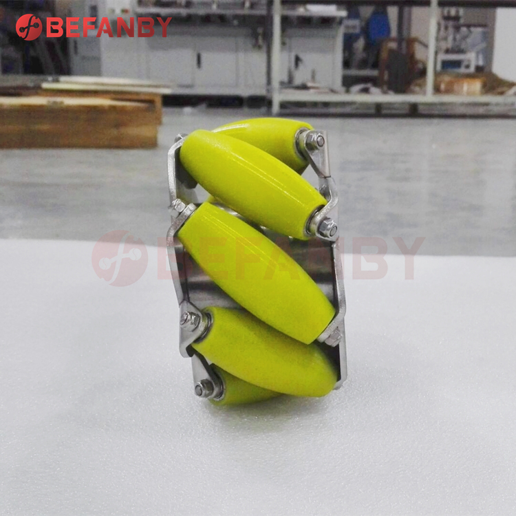 Hot-Sale Ss 8 Inch 200 mm Heavy Duty Industrial Mecanum Wheels