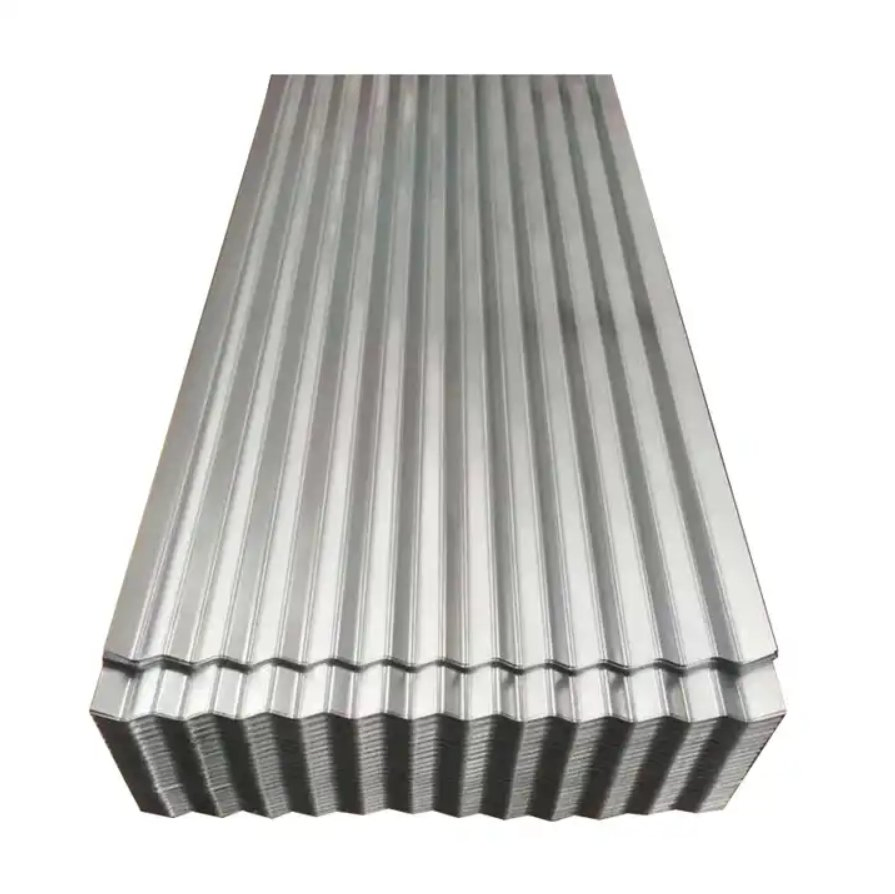 Wholesale Supply Zinc Coated Steel Roofing Plate Hot Rolled Corrugated Steel
