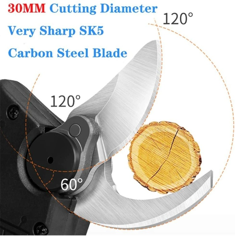 Аккумуляторный секатор TM-Sh507Li 21В, 2000мАч