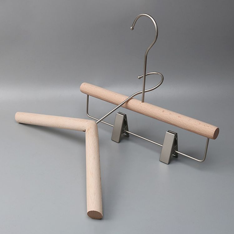 Factory Price Hanger for Kids Clothes Display Pant Clip Hangers Children Cloth Hangers