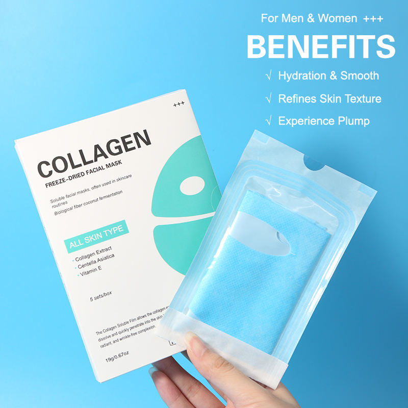 Fatazen Wholesale High Quality Beauty Products Deep Moisturizing Facial Mask Real Collagen Tension-up Facial Skin Care Masks