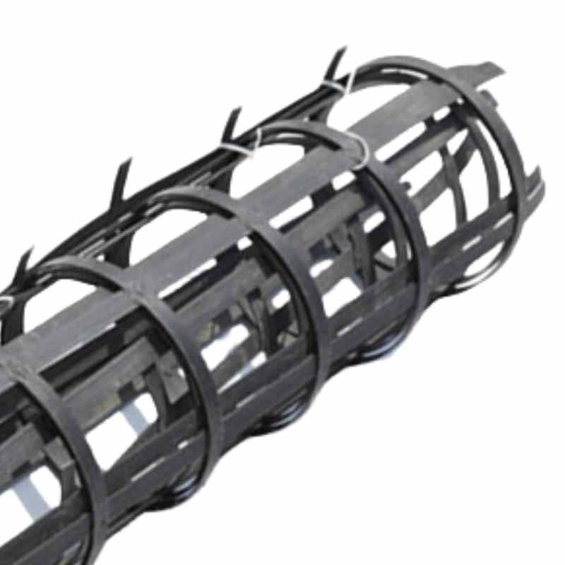 Durable Steel-Plastic Geogrid for Soil Stabilization, Anti-Erosion Feature