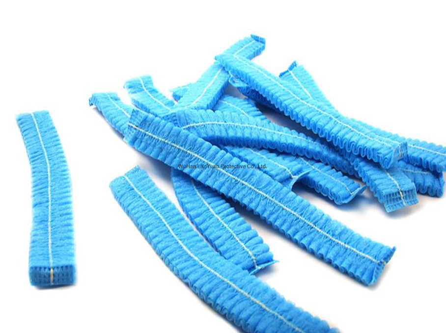 Disposable Elastic Bouffant Clip Cap