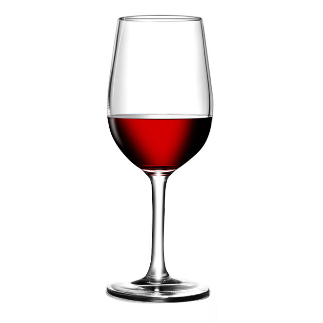 Customizable European Style Wine Drinking Glass Cup