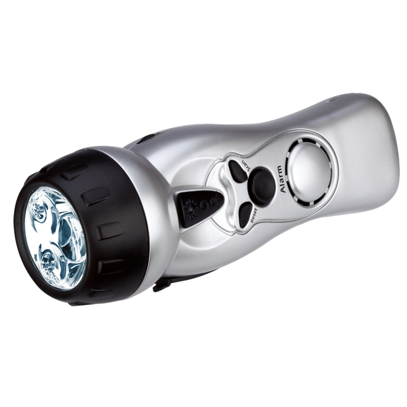 Портативное FM радио Hank Crank с фонариком