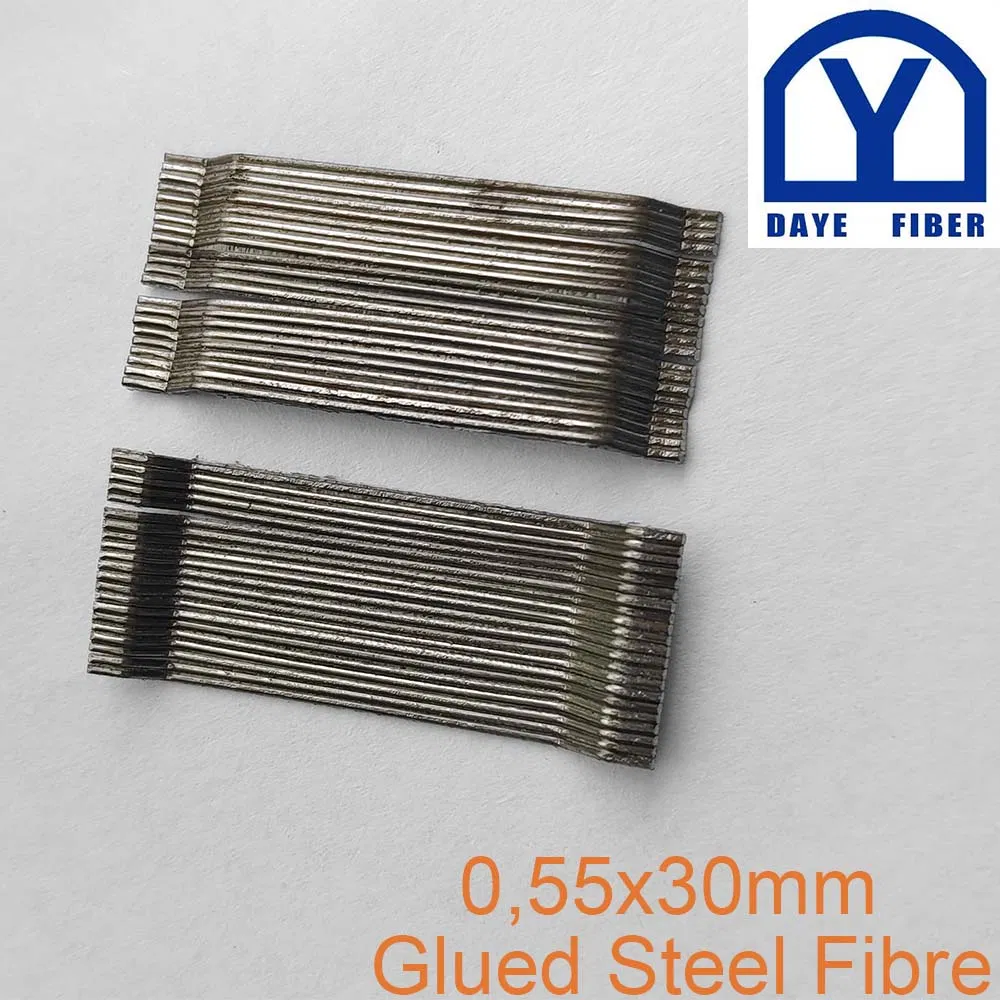 55/30 Glued Steel Fibre Bonded Steel Fiber for Concrete Bridge Beam Buy