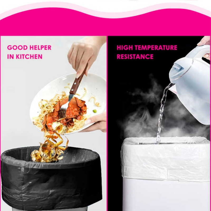 Customized Color Hospital Eco Friendly HDPE Kitchen Plastic Trash Garden Big Garbage Bags