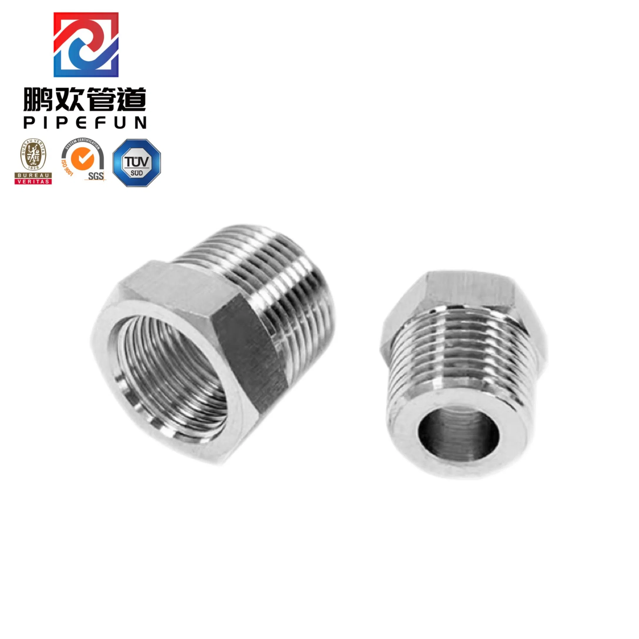 Stainless Steel Forging Fitting Reducing Hex Head Bushing