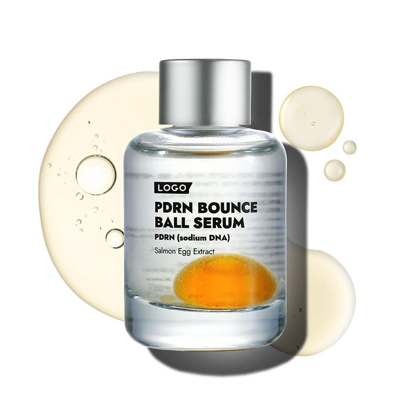 Private Label Repair Redness Reduction Anti-Aging Plumping Lightweight Watery Texture Sensitive Skin Salmon DNA Pdrn Ball Serum