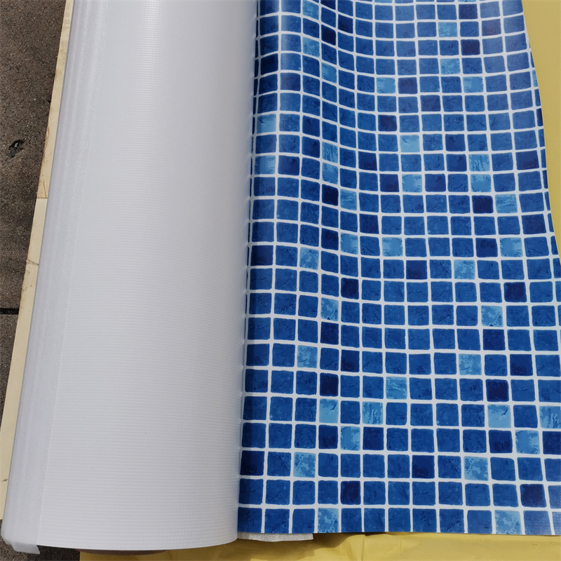 Factory Direct Supply PVC Membrane Blue Inground PVC Swimming Pool Liner Filim