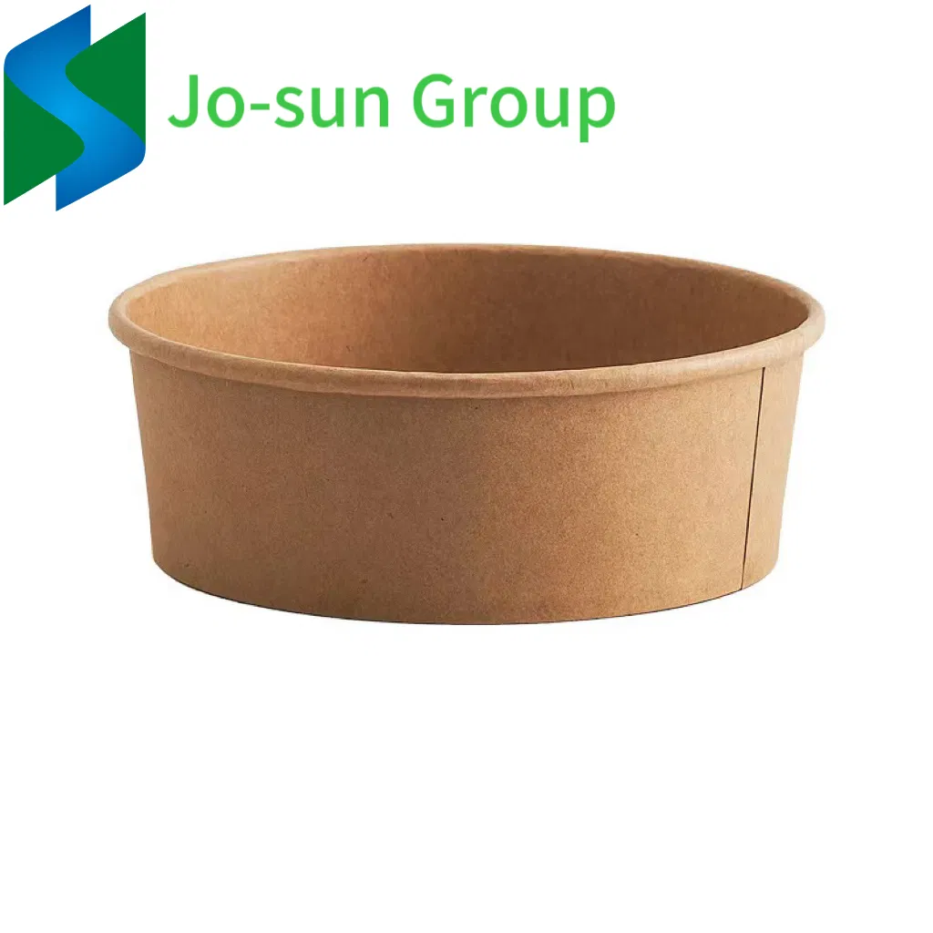 Personalized Food Grade Packaging Custom Printing Round Cardboard Disposasble Paper Bowl Paper Plate & Bowl with Lid