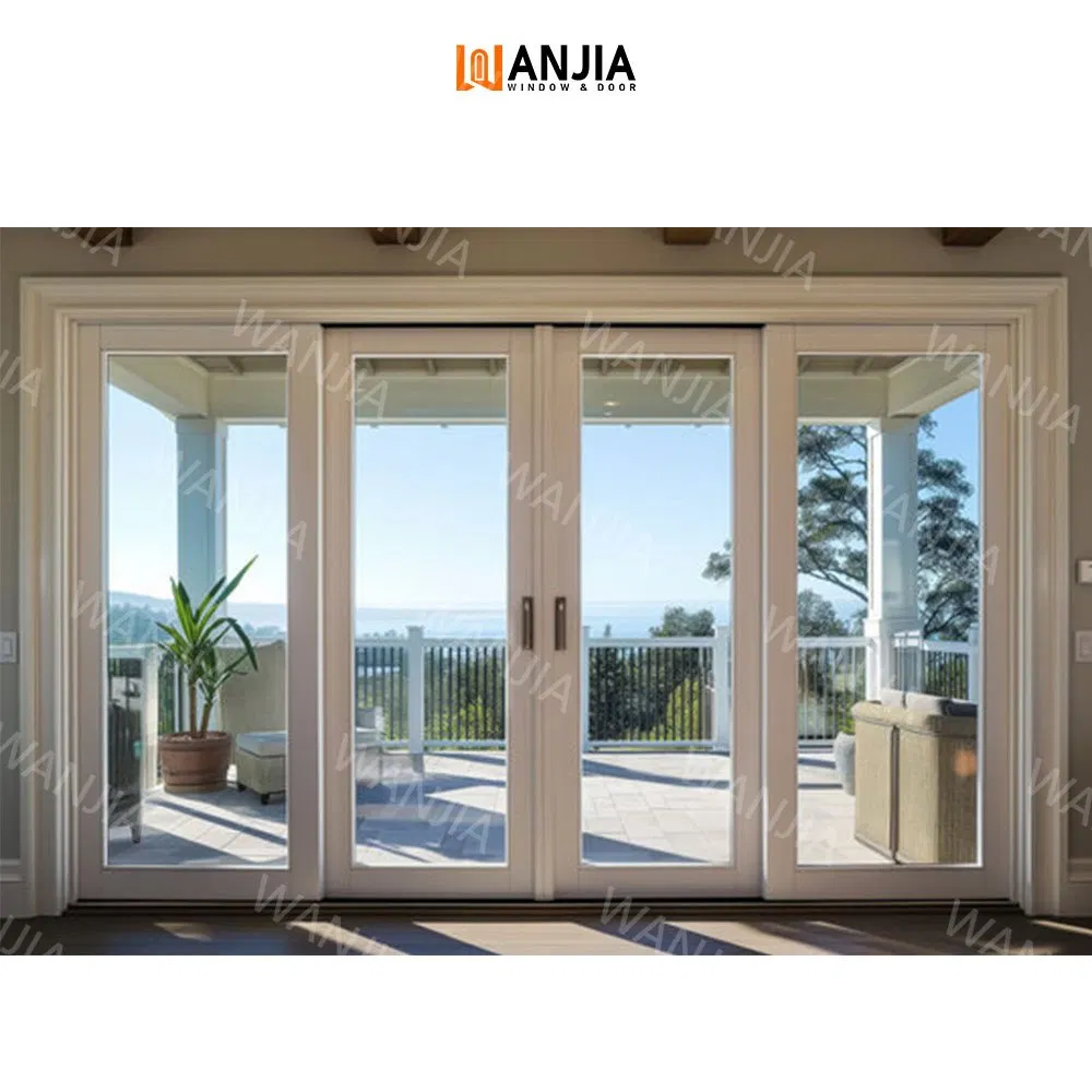 High Quality Soundproof Sliding Door Double Glazed Tempered Glass Balcony Patio Doors