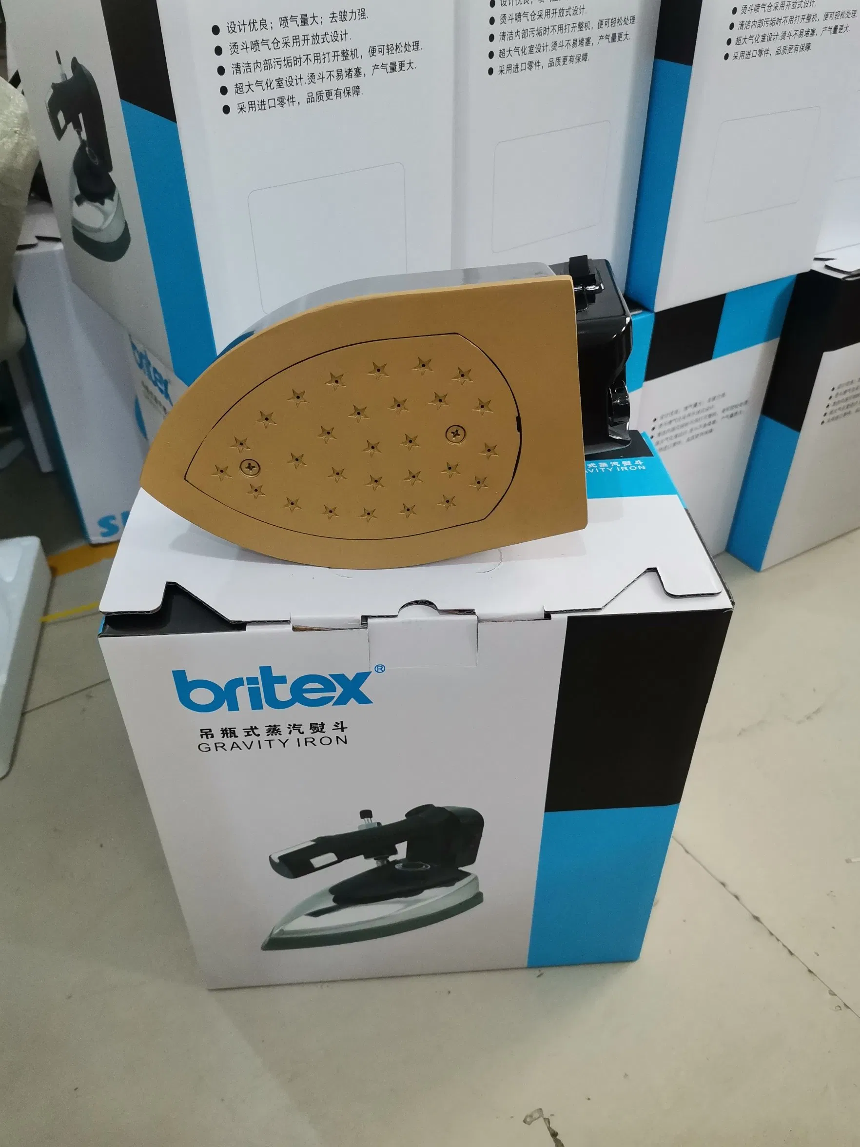 Wd-94al Gravity Feed Iron for Industrial Sewing Machine