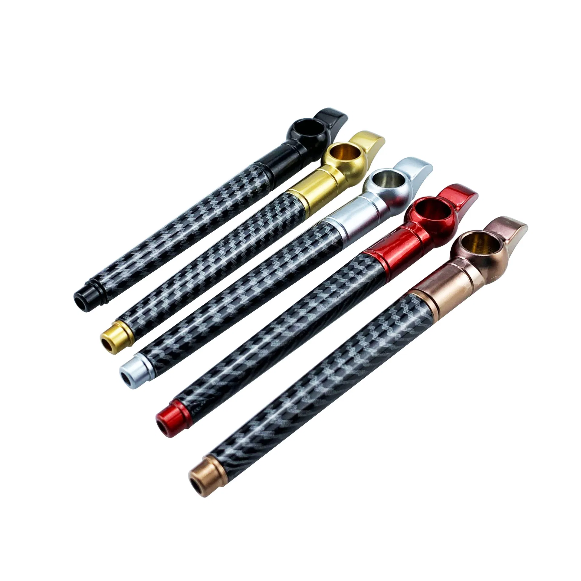 Smoking Accessories 158*18mm New Long Stem Metal Pipe Portable Detachable Pipe Metal Smoking Pipe
