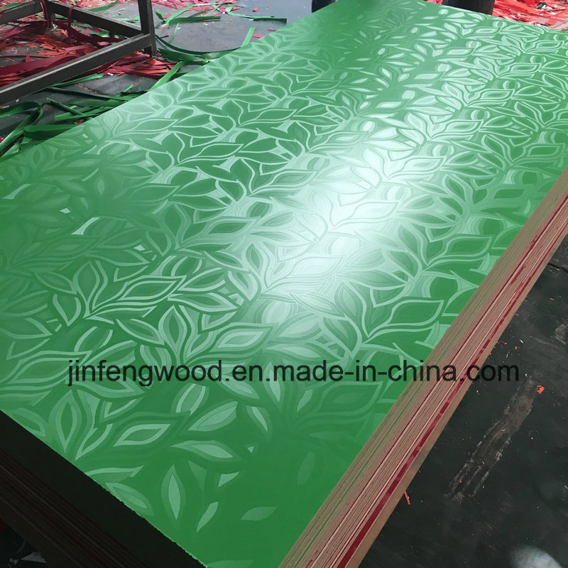 Leaf Texture Finish Supermarket 14mm Thickness Melamine MDF Board