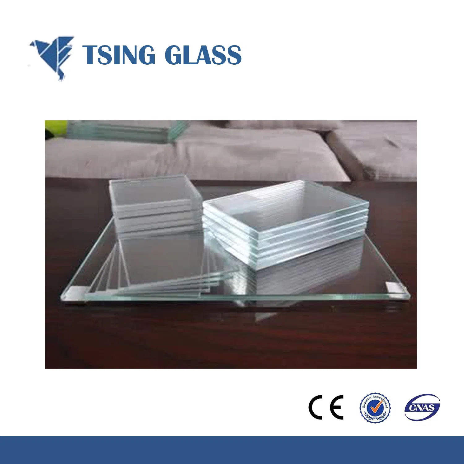 Low Iron Tempered Glass 3mm~19mm Ultra Clear Float Glass