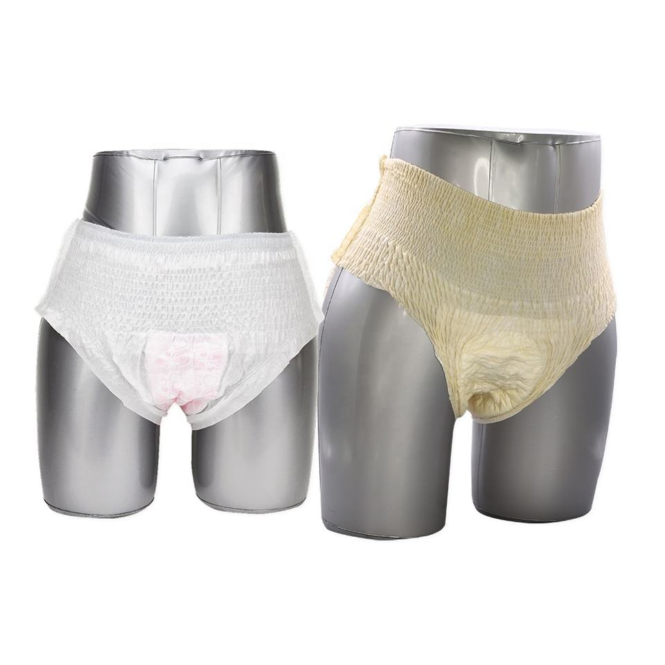 Soft Breathable Absorption Disposable OEM Adult Diapers Pull UPS Pants for Old People