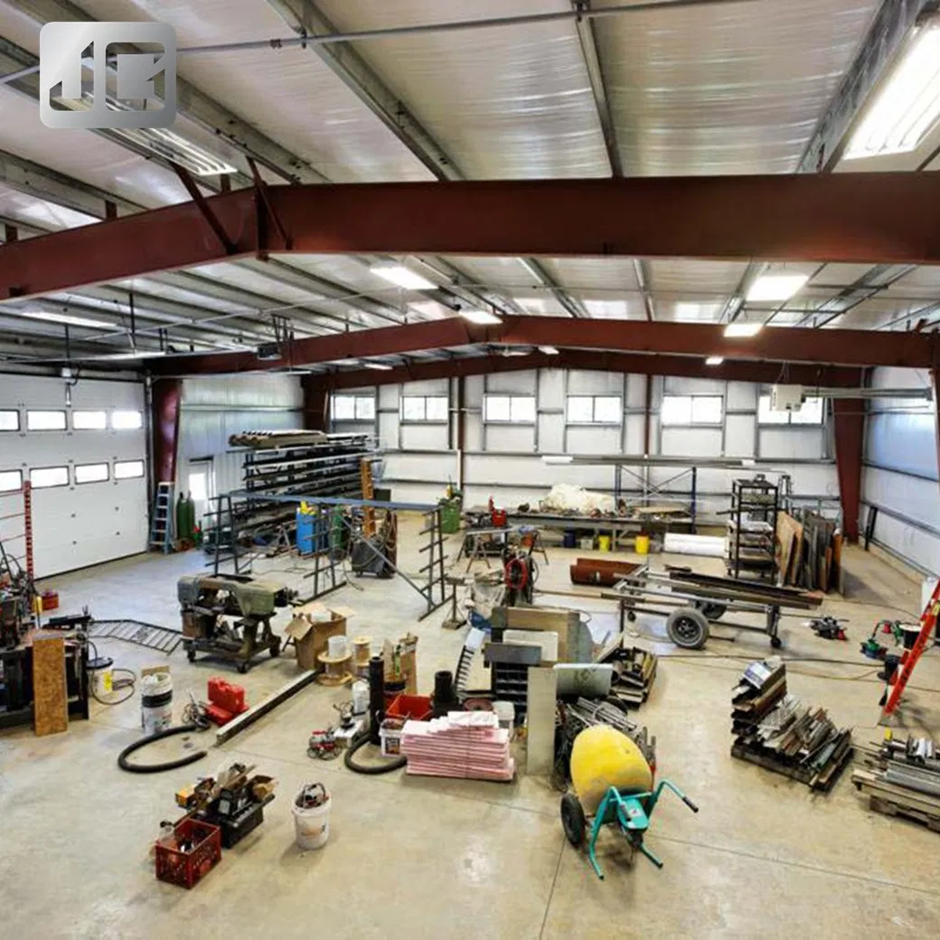 Prefabricated H Beam Column Structural Frame Building Steel Structure for Warehouse