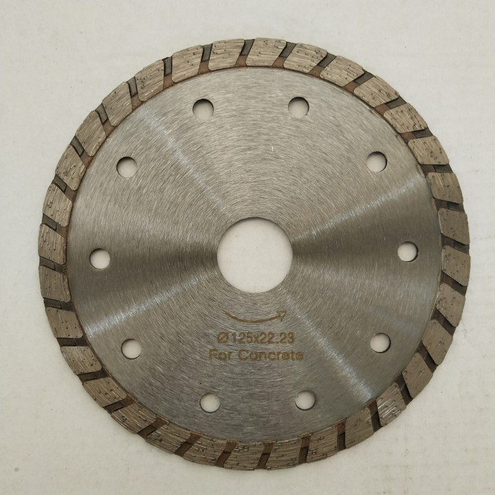 125mm Hot Pressed Diamond Turbo Dry Saw Blades for Concrete