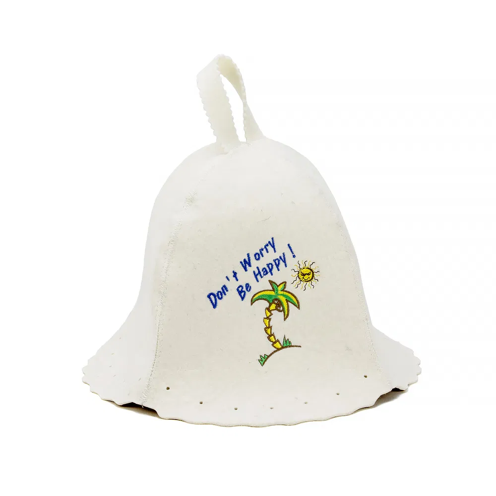 Hot Selling Wool Hat Sauna Wool Hat Cap for Men Women Sauna