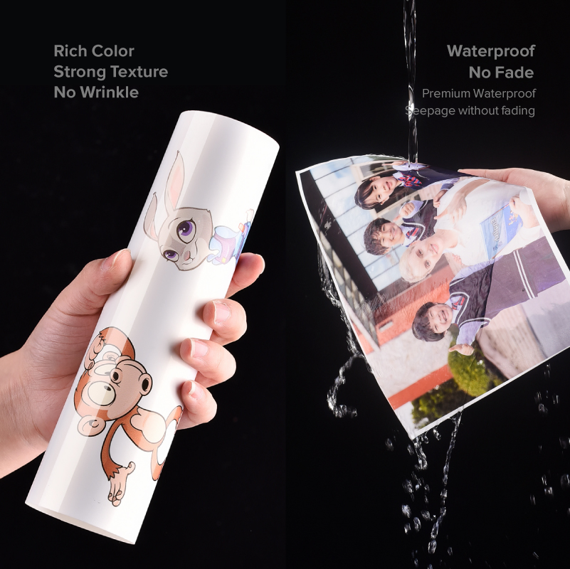 Glassine PP Rightint Carton A4, OEM Shanghai Destructible Label Sticker