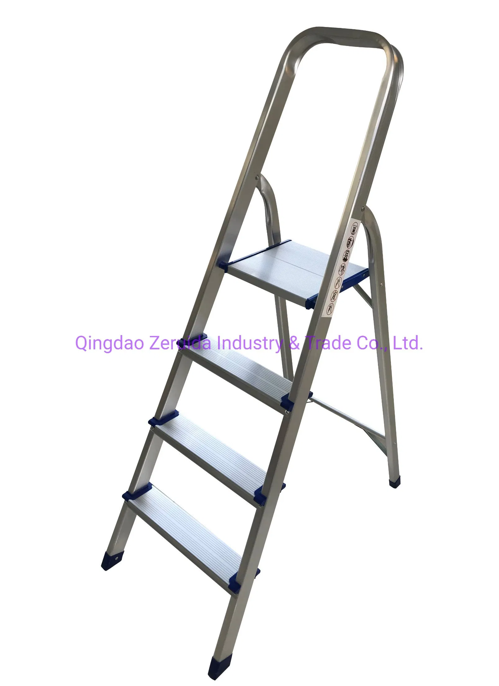 Light Weight Household Foldable Aluminum Ladder / Fiberglass Ladder