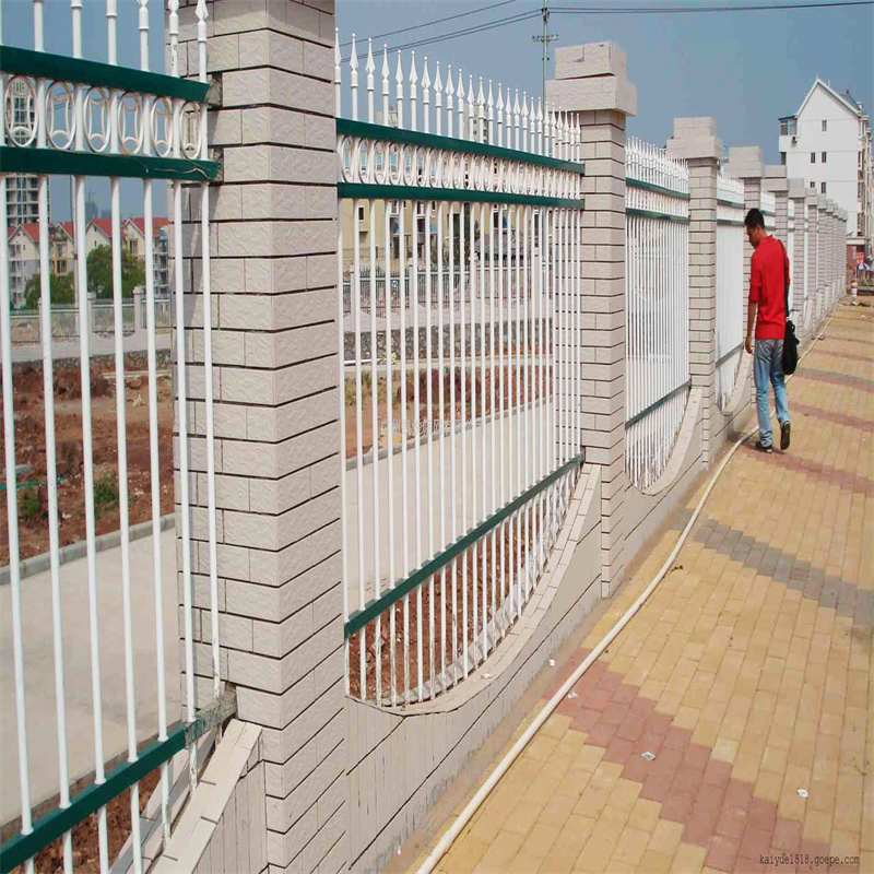 Durable Customized Wrought Iron Aluminum Steel Garden Fence Panels