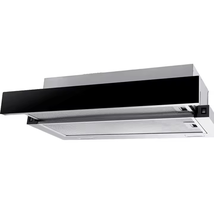 Delicate Appearance Hood Chimney Slide-out Kitchen Hood Exhaust Fan Smoke Extractor Kitchen