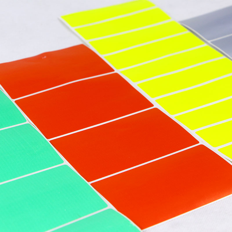 Custom Printed Logo Waterproof Self Adhesive Thermal Packing Colorful Label