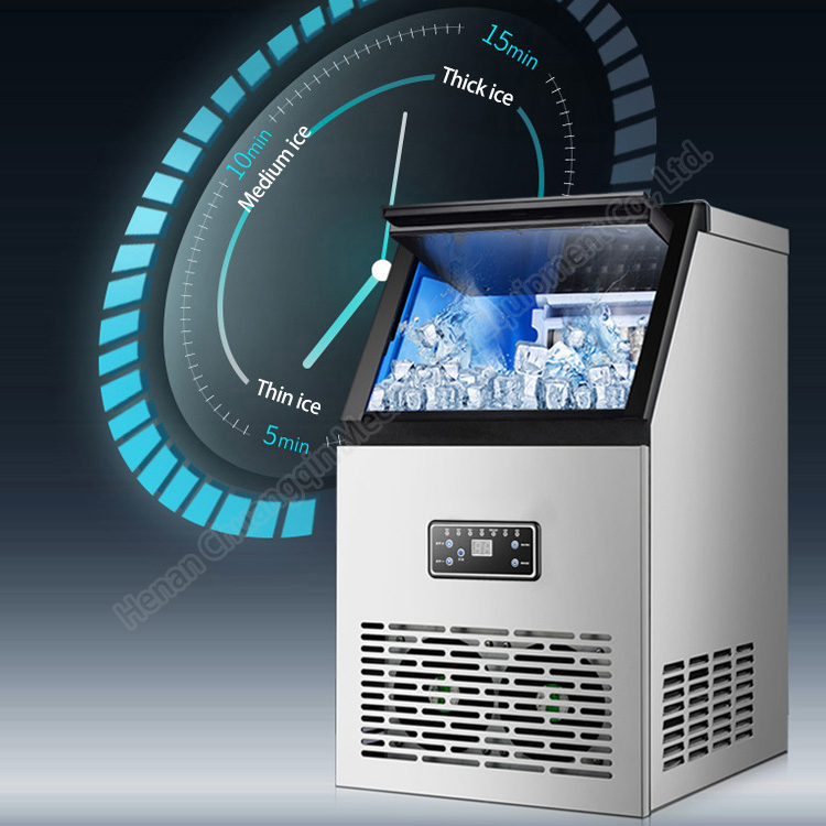 Wholesale New Design 300kg Stainless Steel Nugget Ice Maker Machine for Sale Food Processing Production Line Commercial Ice Cube Maker Machine