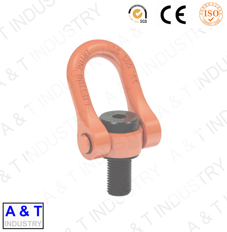 Precision Steel Threaded Eye Bolt Anchor Lifting Swivel Point for Precast Concrete