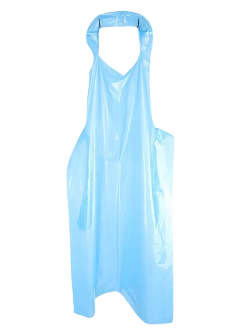 Eco Friendly Disposable Aprons Made From Recyclable PE Material