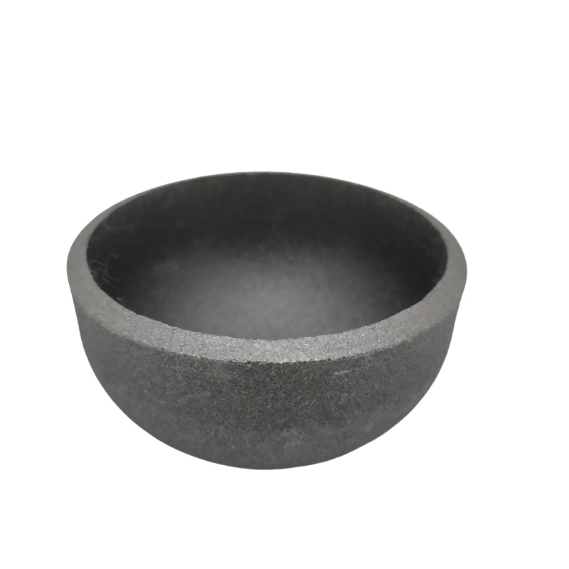 Customized Hemispherical Seamless Metal Threaded Welding Pieces Stainless Steel End Cap