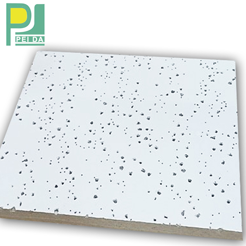 Exquisite Casting Process Acoustic Mineral Fiber Ceiling Tile for Healthcare