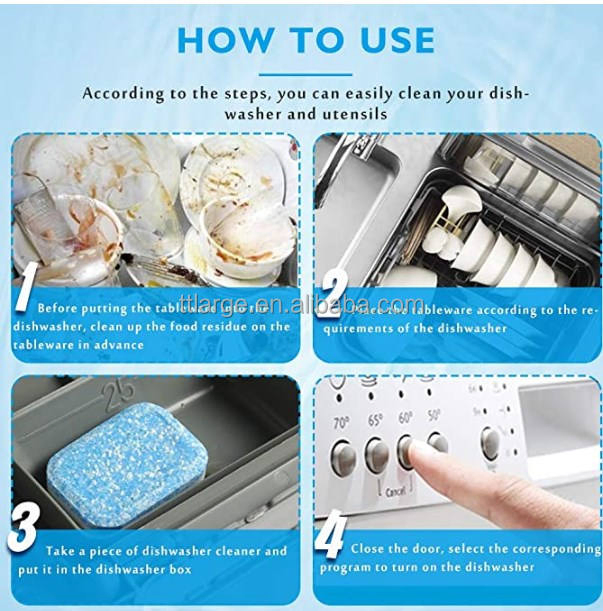Factory Directly Sales Super Clean All-in-One Dishwashing Tablets for Machine Use